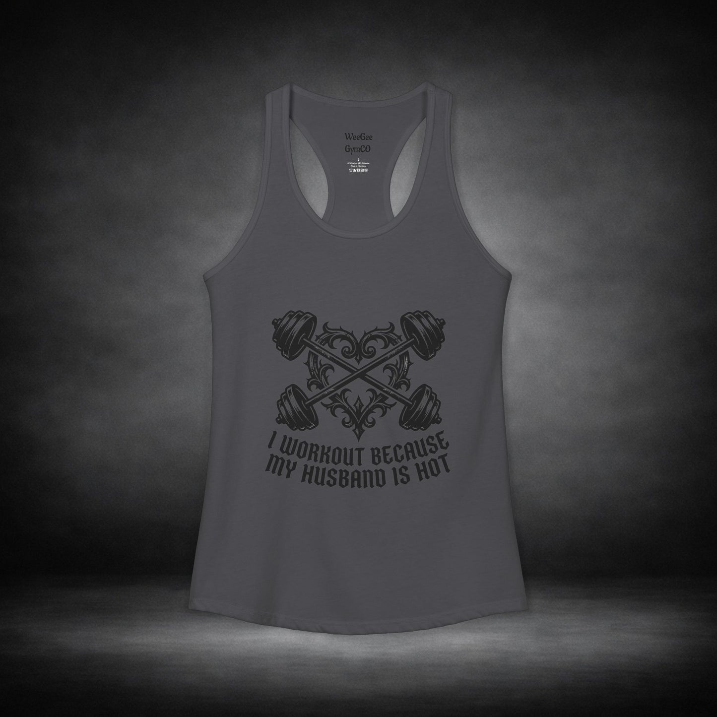 WeeGee GymCo Women's Racerback Tank - Hot Husband