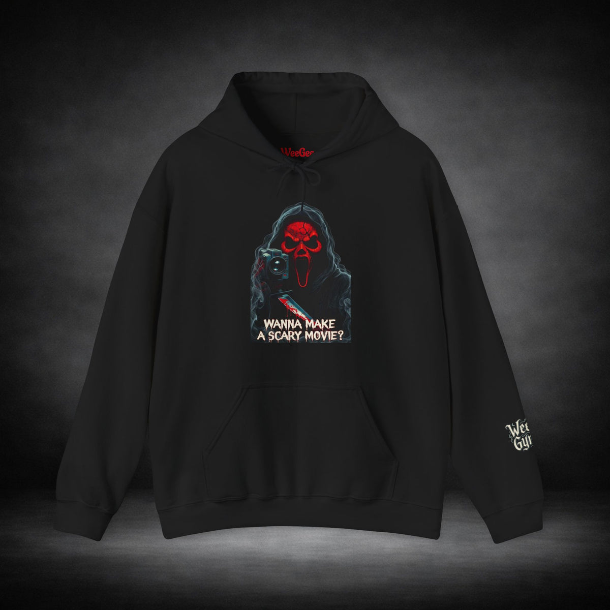 WeeGee GymCo Hoodie - “Wanna Make a Scary Movie?”