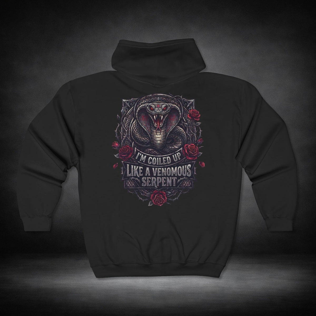 WeeGee GymCo Zip-Up Hoodie – Coiled Up