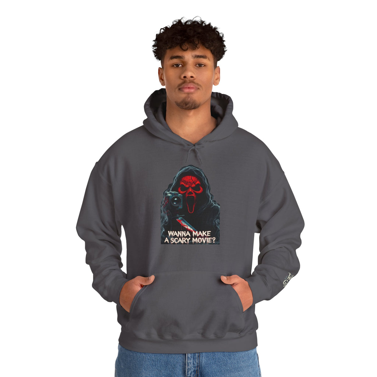 WeeGee GymCo Hoodie - “Wanna Make a Scary Movie?”
