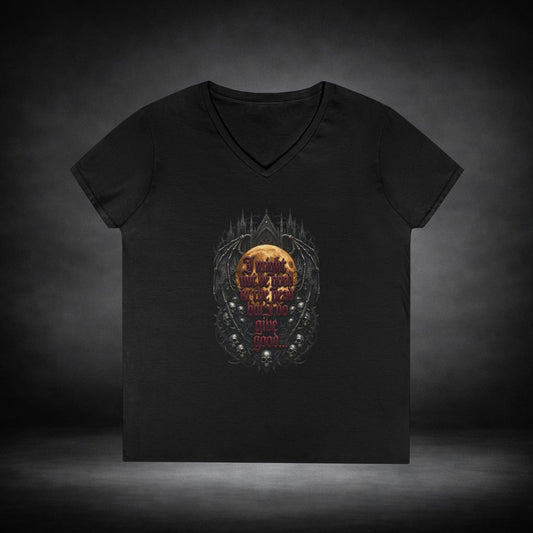 WeeGee GymCo Ladies V-Neck T-Shirt - Good At Somethin'