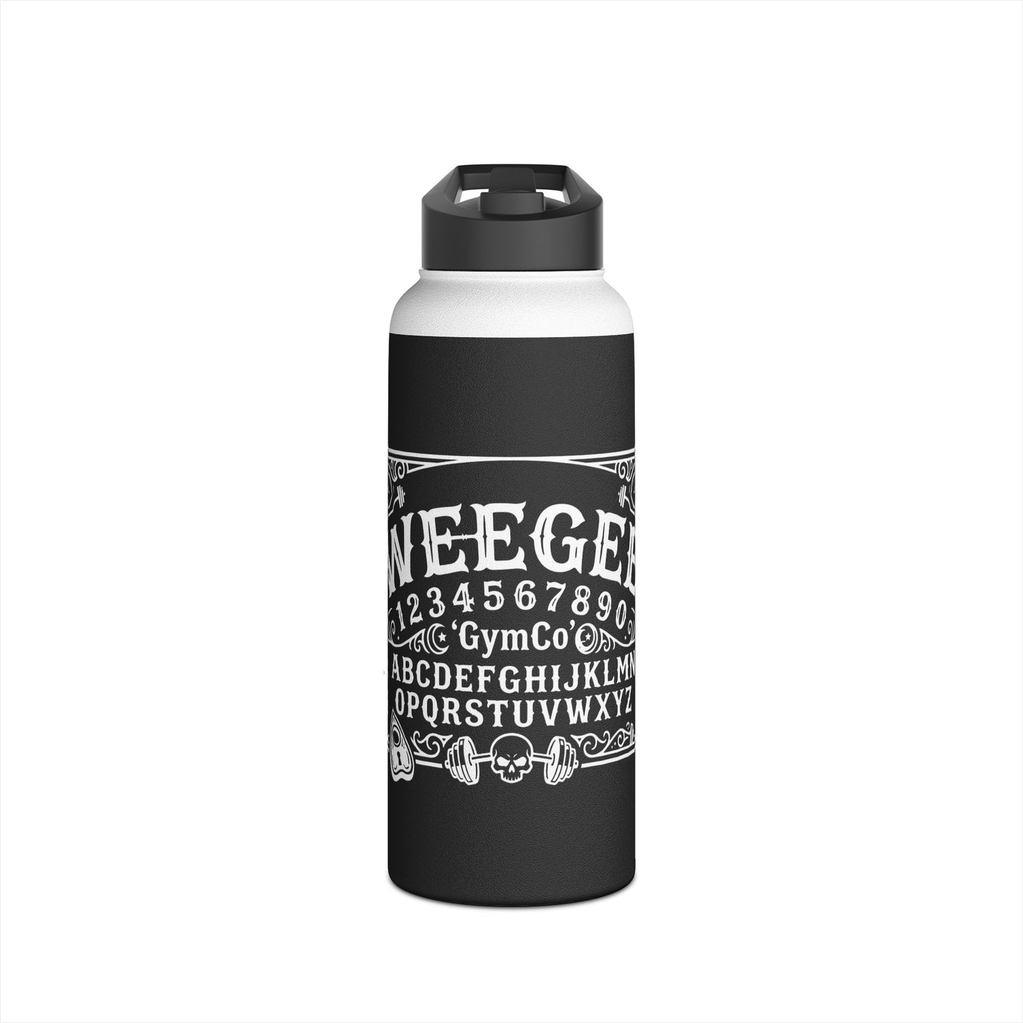 WeeGee GymCo Stainless Steel Water Bottle - Haunted Hydration Jug