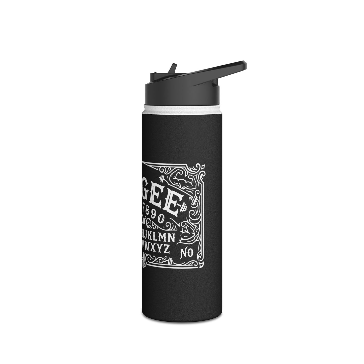 WeeGee GymCo Stainless Steel Water Bottle - Haunted Hydration Jug