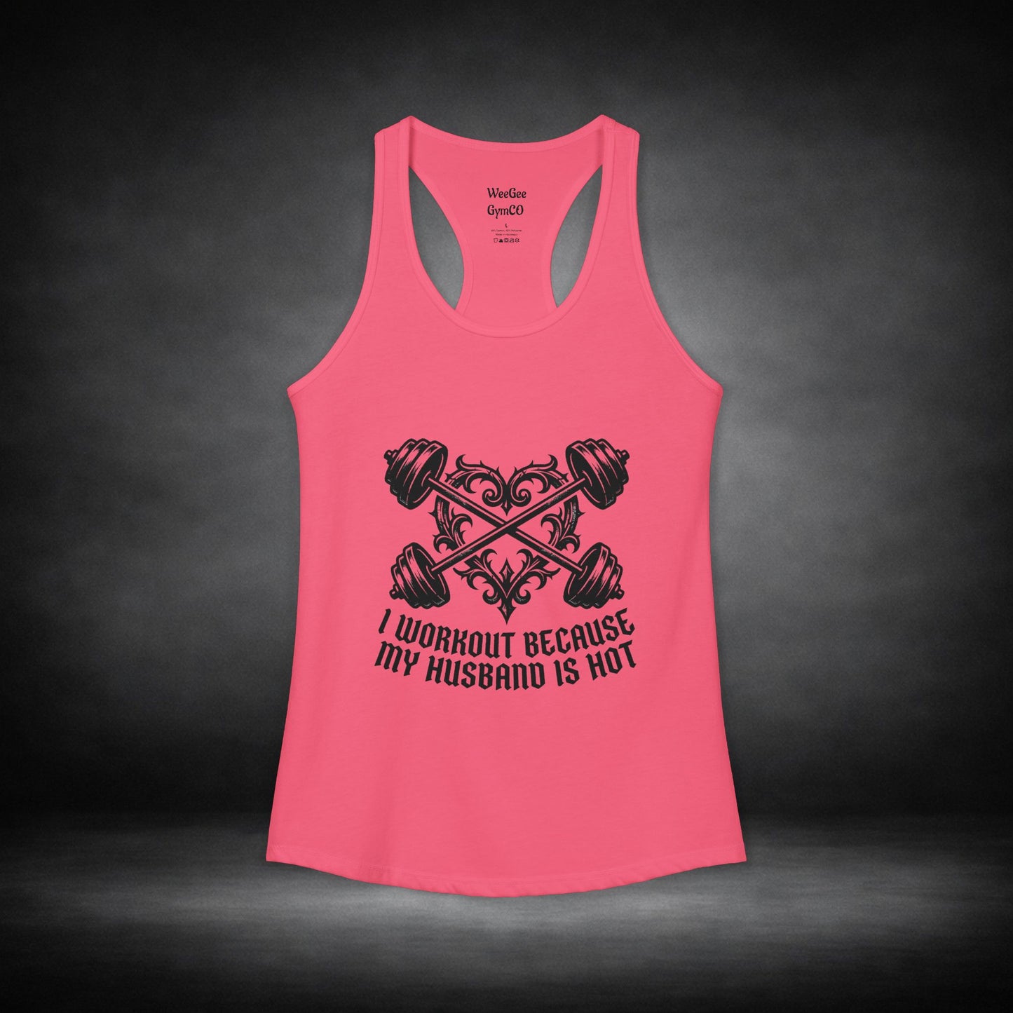 WeeGee GymCo Women's Racerback Tank - Hot Husband