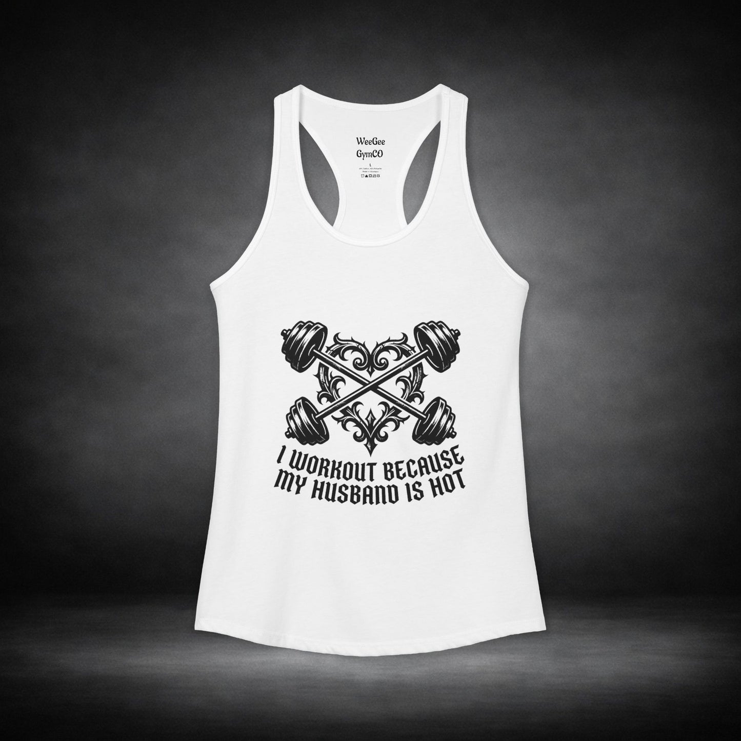 WeeGee GymCo Women's Racerback Tank - Hot Husband