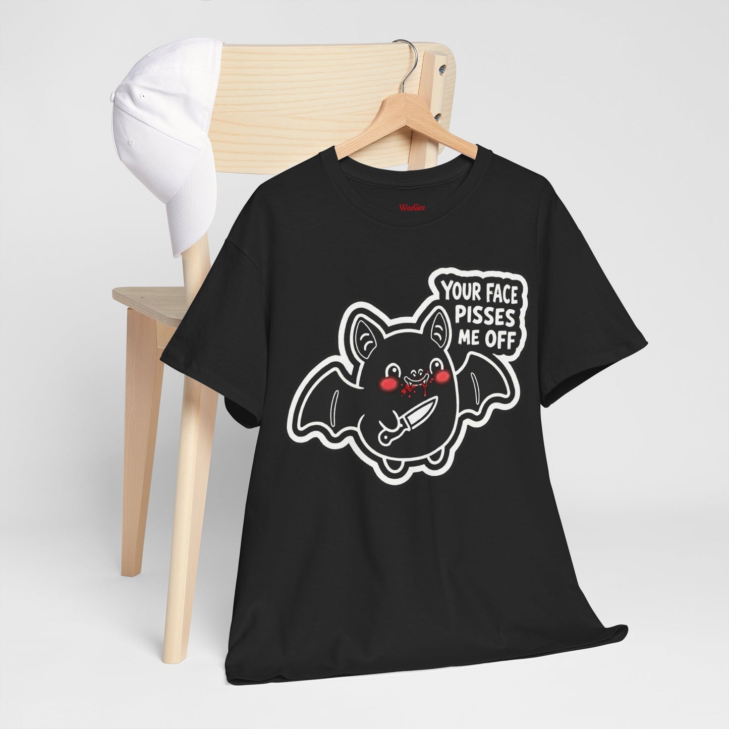 WeeGee GymCo Unisex Tee - "Your Face Pisses Me Off"