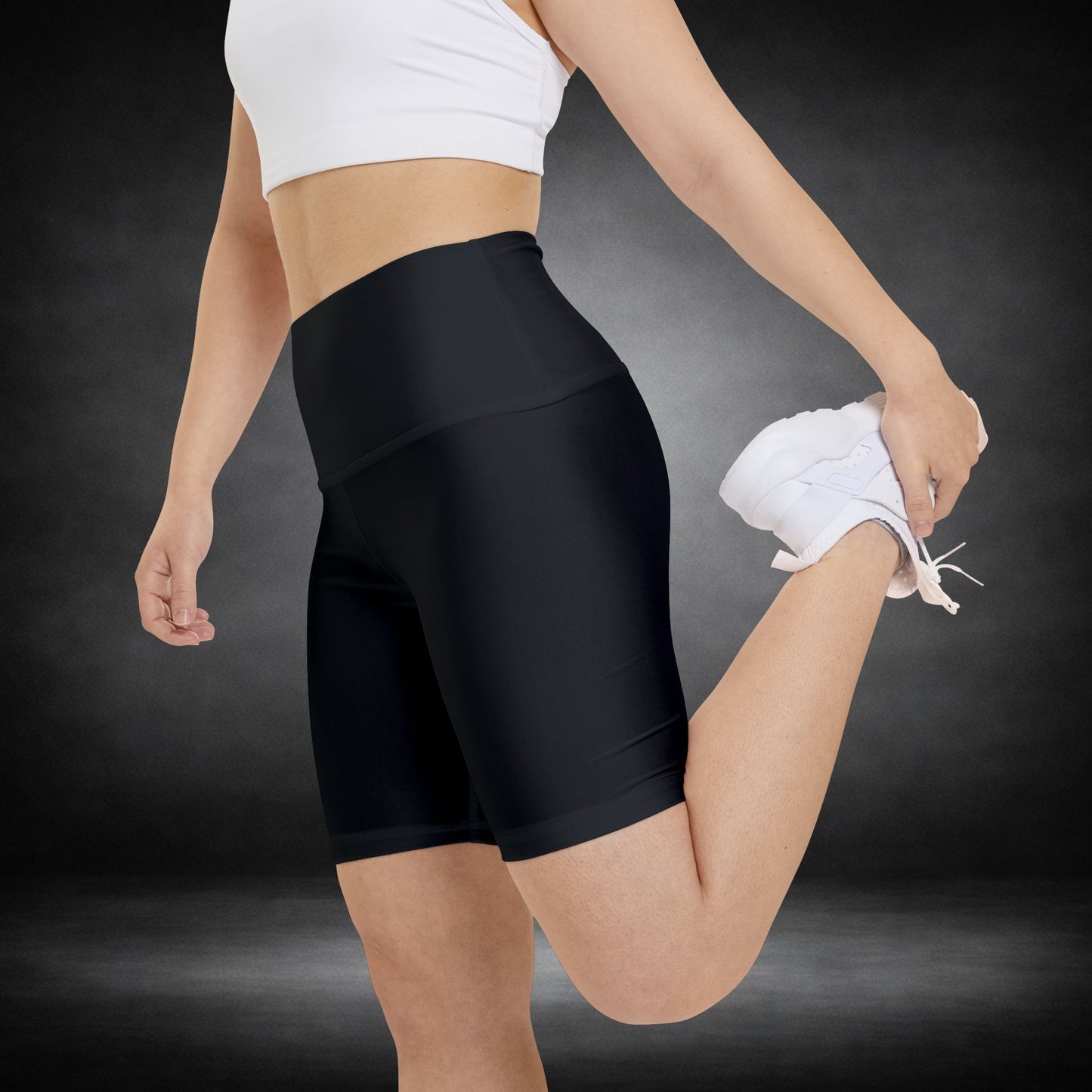 WeeGee GymCo Women's Workout Shorts - WeeGee Skull Biker Shorts