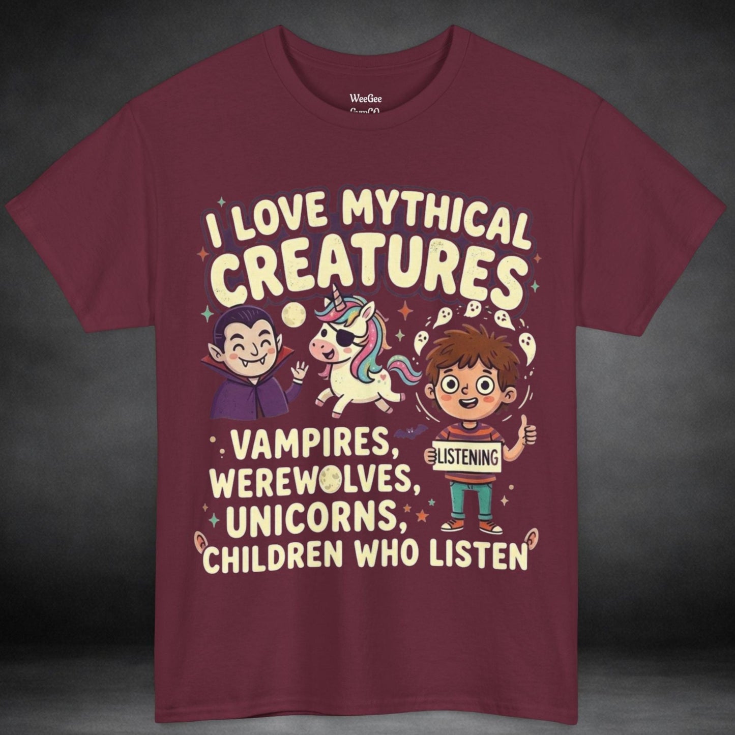 WeeGee GymCo Unisex Tee- Mythical Creatures