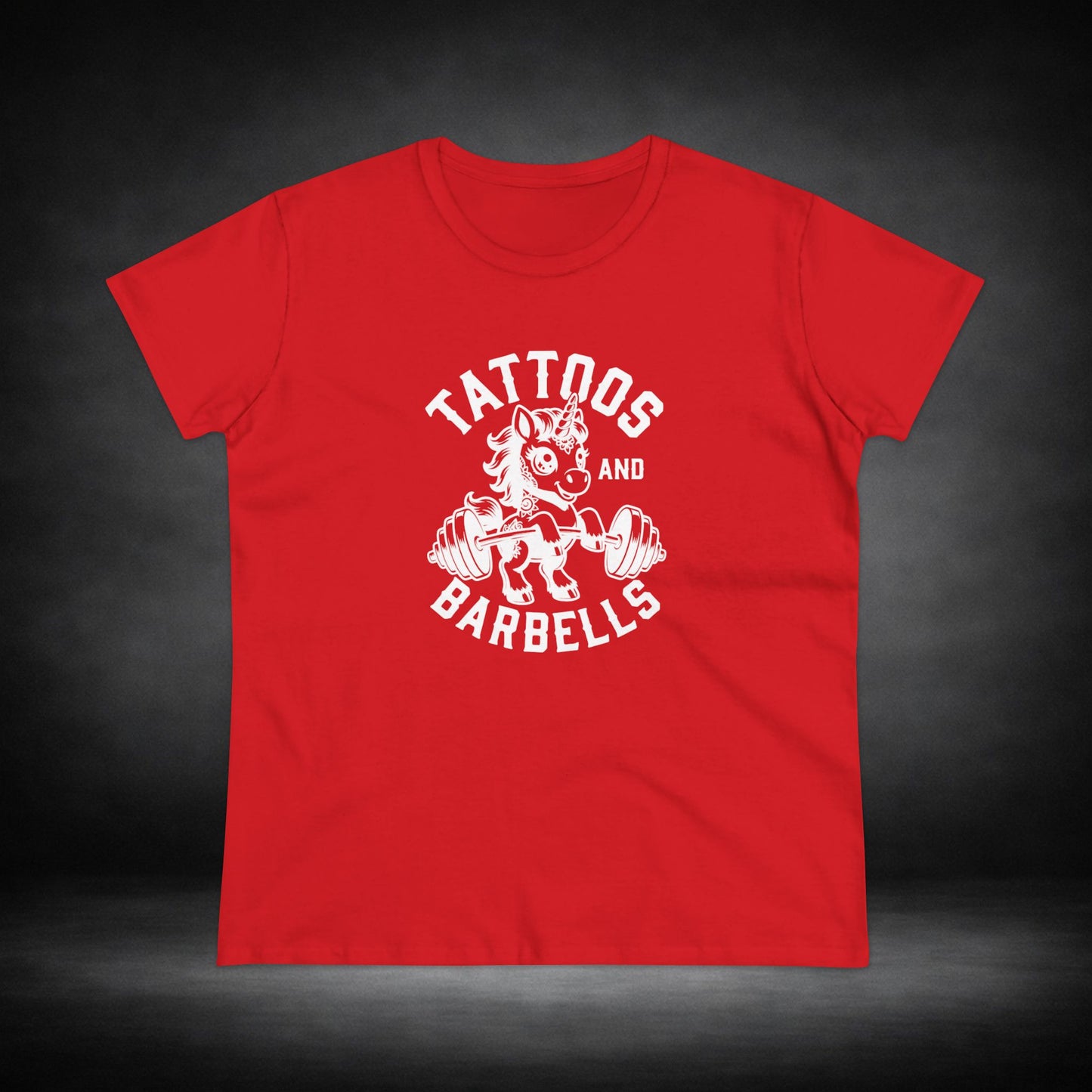 WeeGee GymCo Women's Tee - Tattoos & Barbells