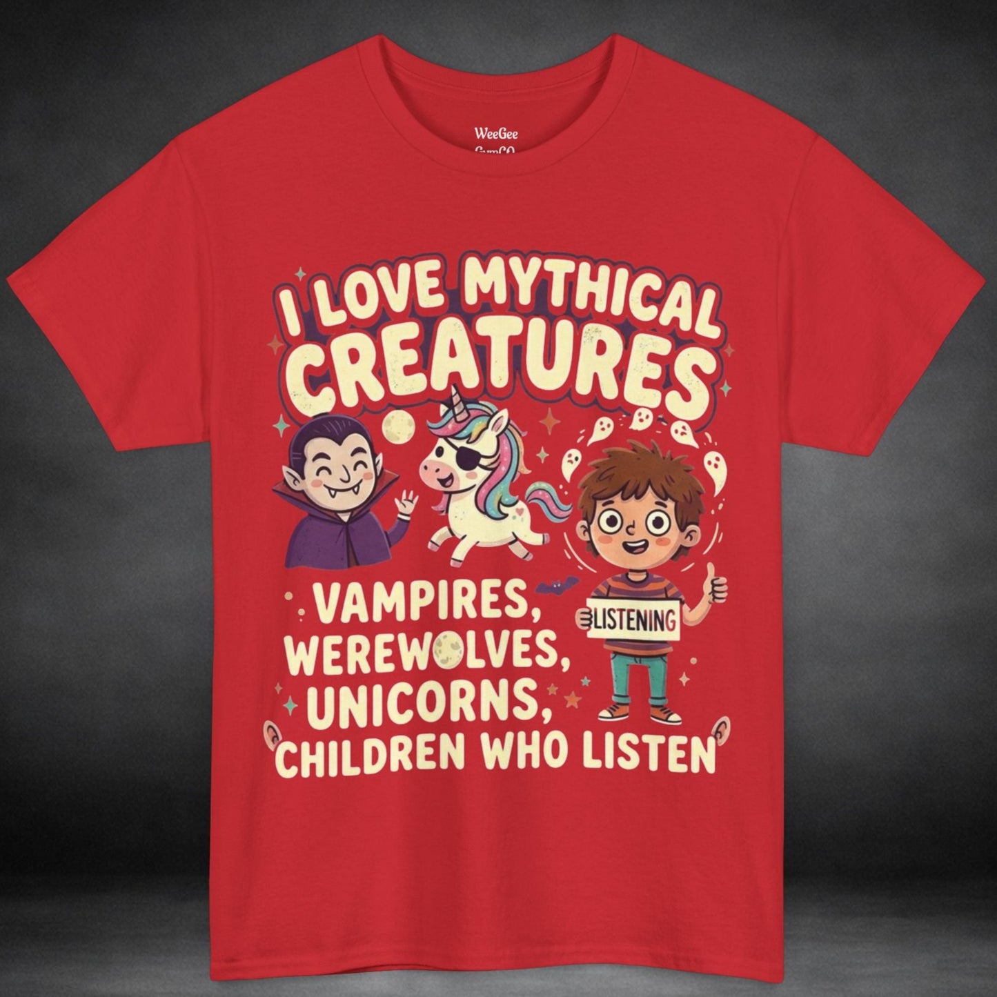 WeeGee GymCo Unisex Tee- Mythical Creatures