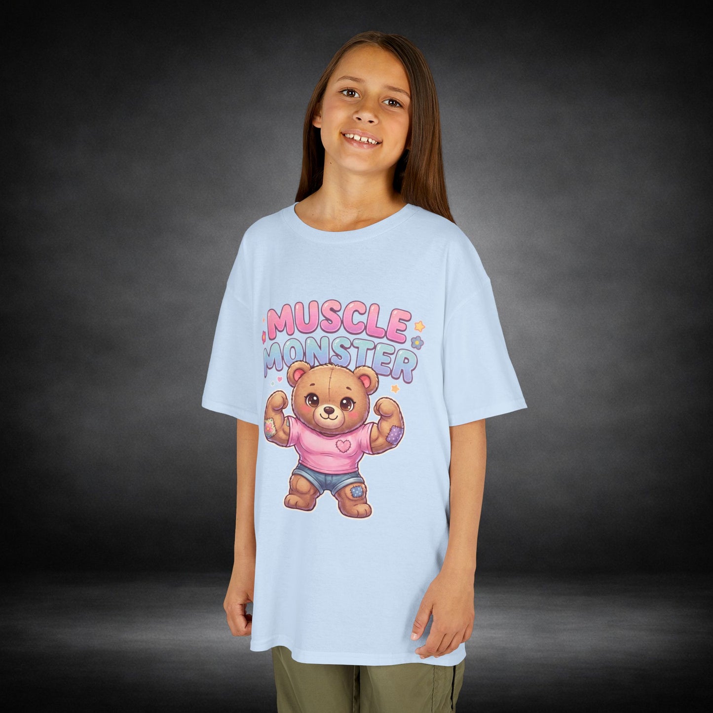 WeeGee GymCo Kids Tee - Muscle Monster Teddy