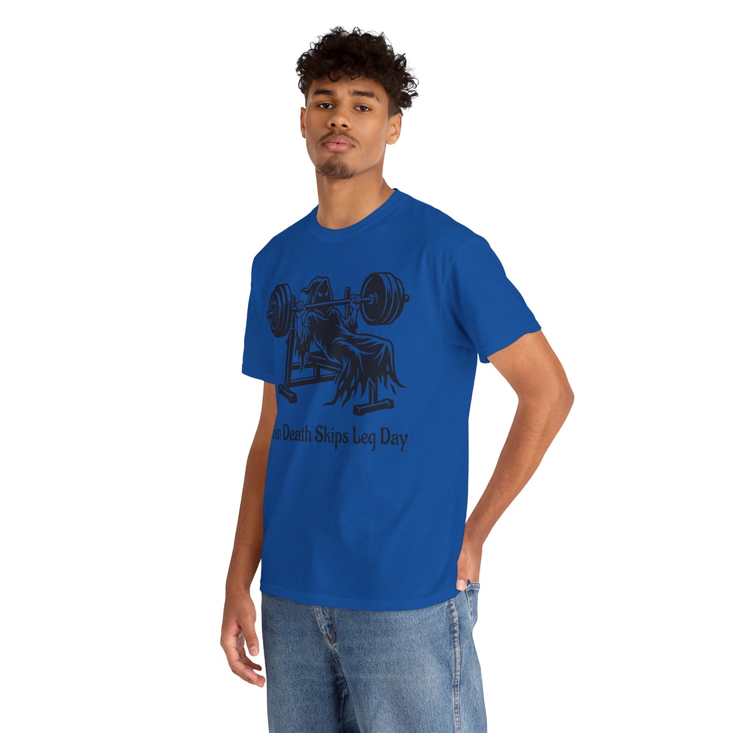 WeeGee Gymco Unisex Tee - Grim Reaper Bench Press