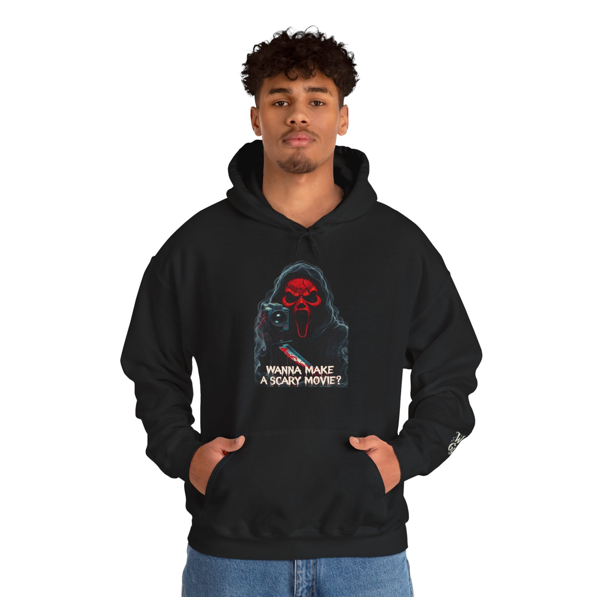 WeeGee GymCo Hoodie - “Wanna Make a Scary Movie?”