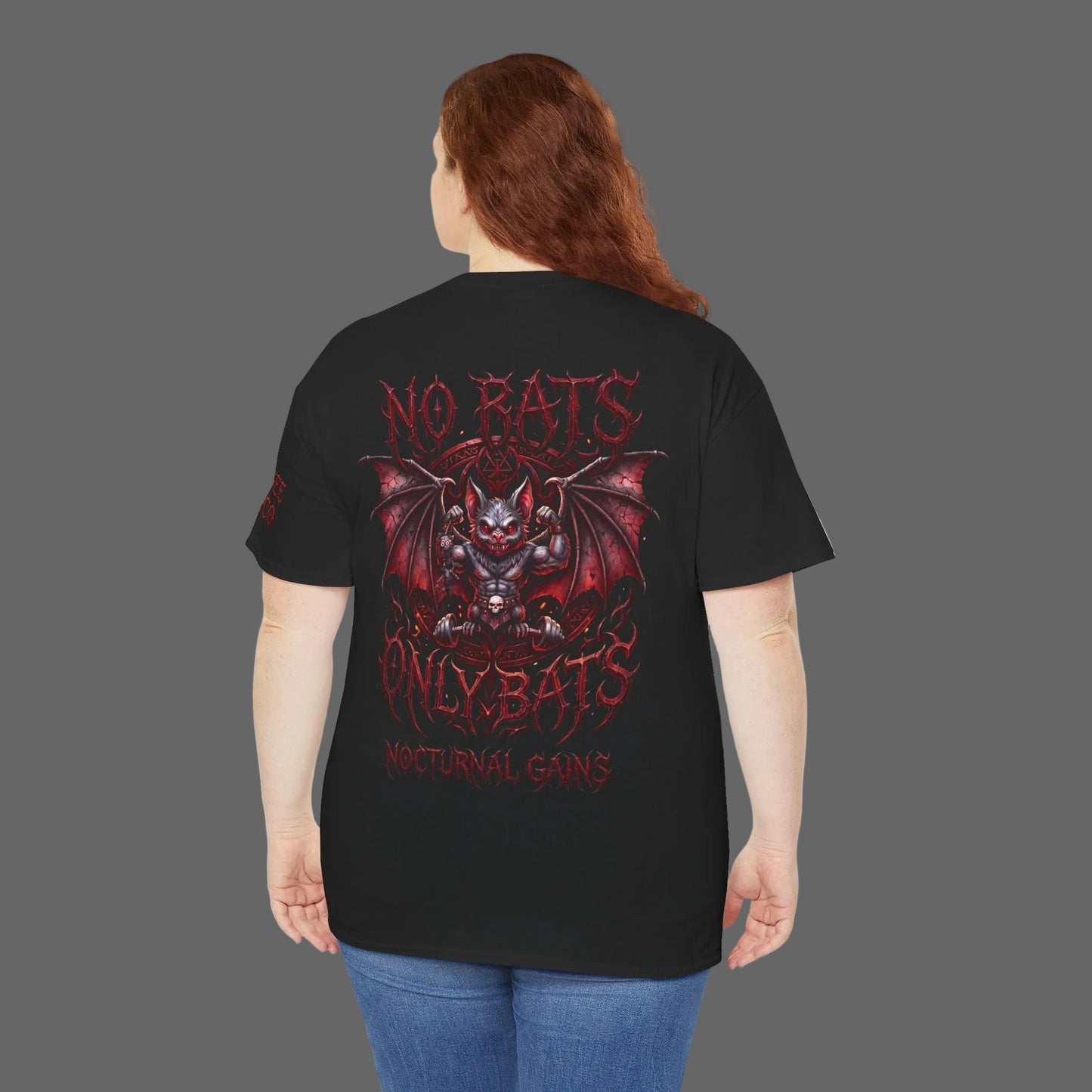 WeeGee GymCo Unisex Tee- No Rats Only Bats