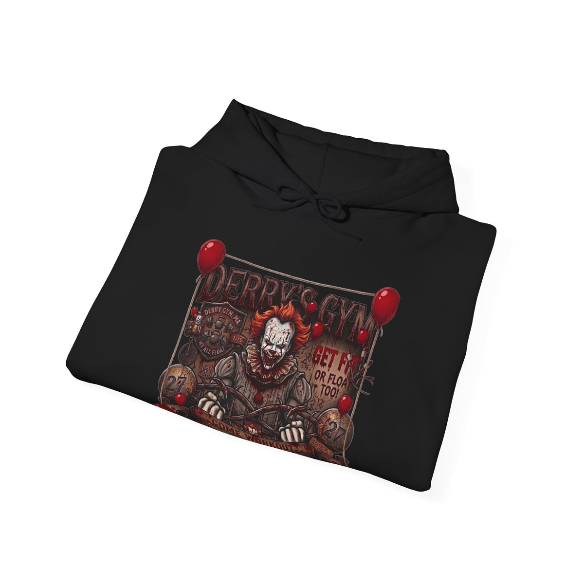 WeeGee GymCo Hoodie - Pennywise "You'll Float Too”