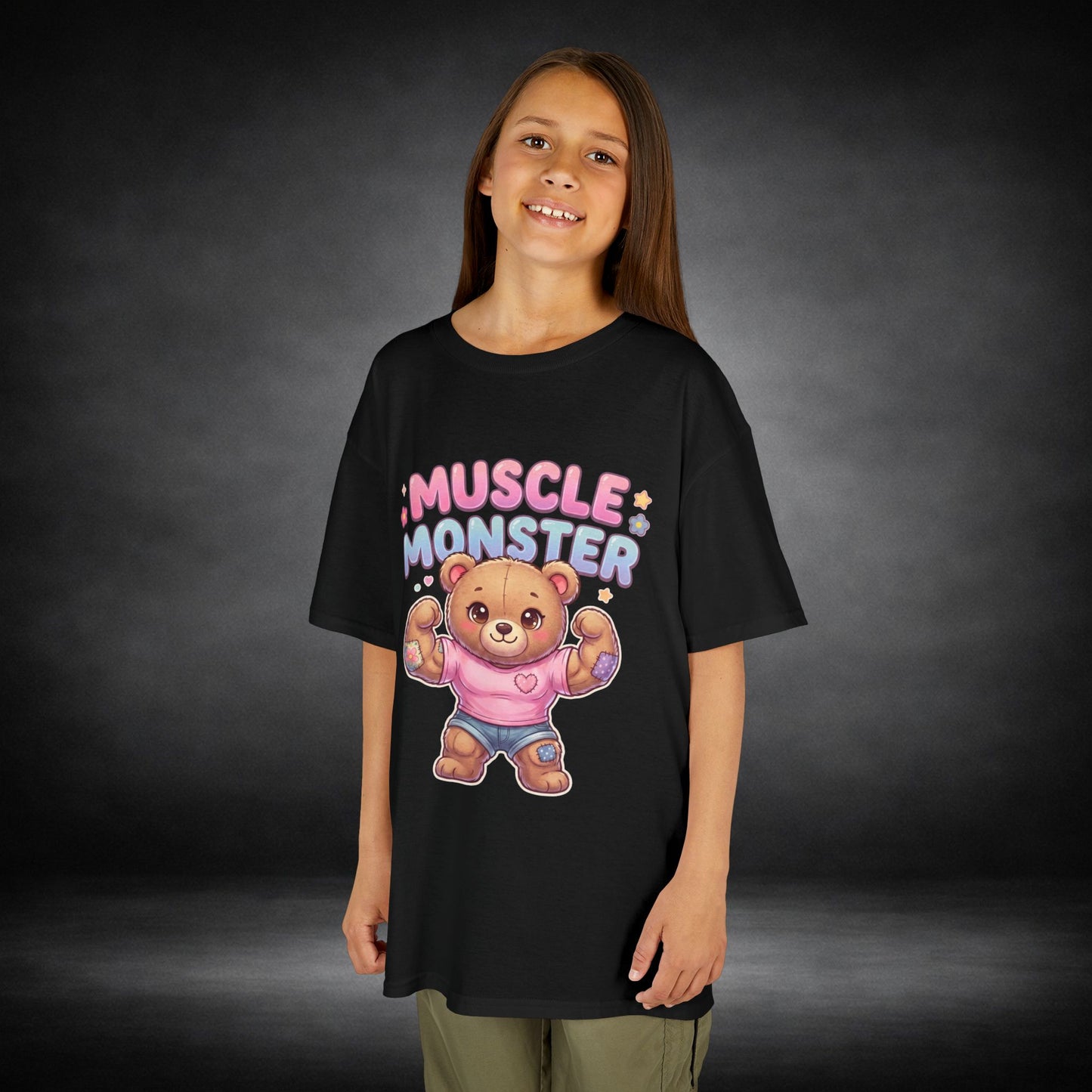 WeeGee GymCo Kids Tee - Muscle Monster Teddy