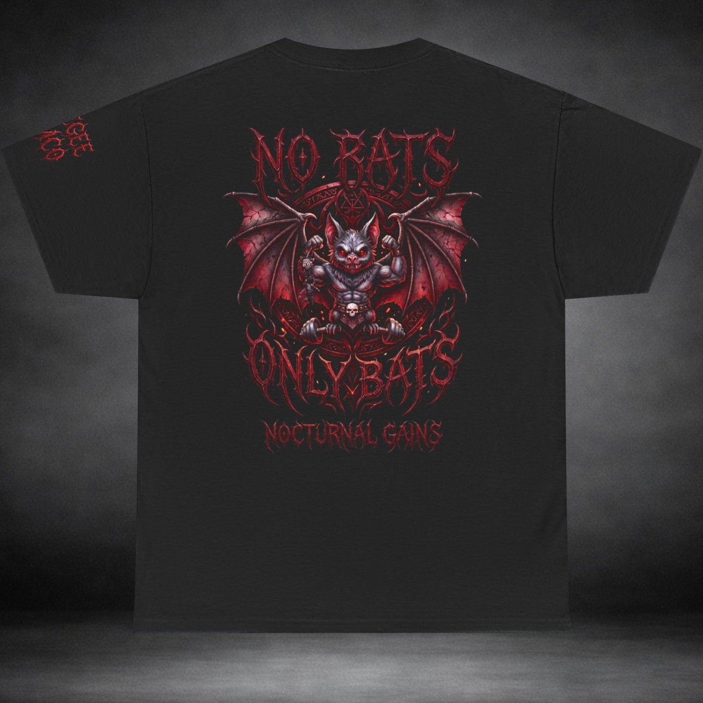 WeeGee GymCo Unisex Tee- No Rats Only Bats