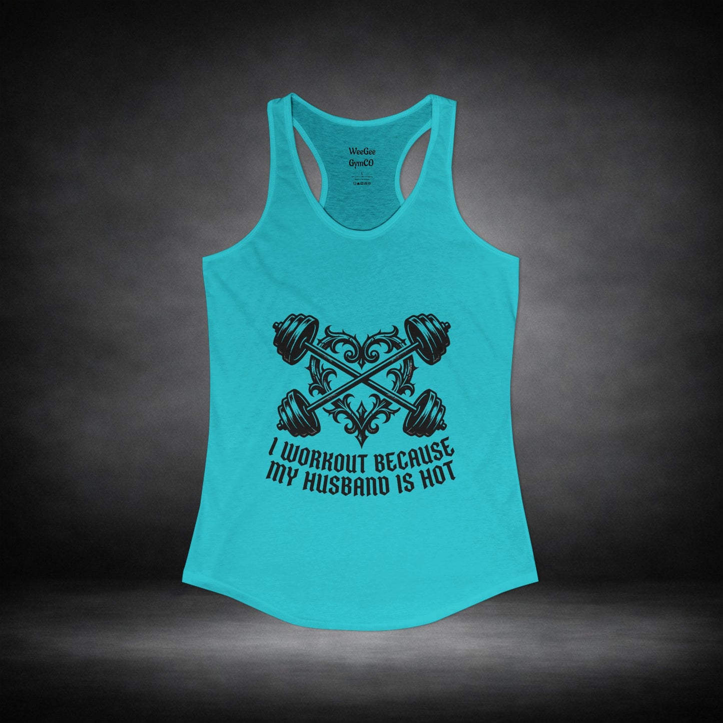 WeeGee GymCo Women's Racerback Tank - Hot Husband