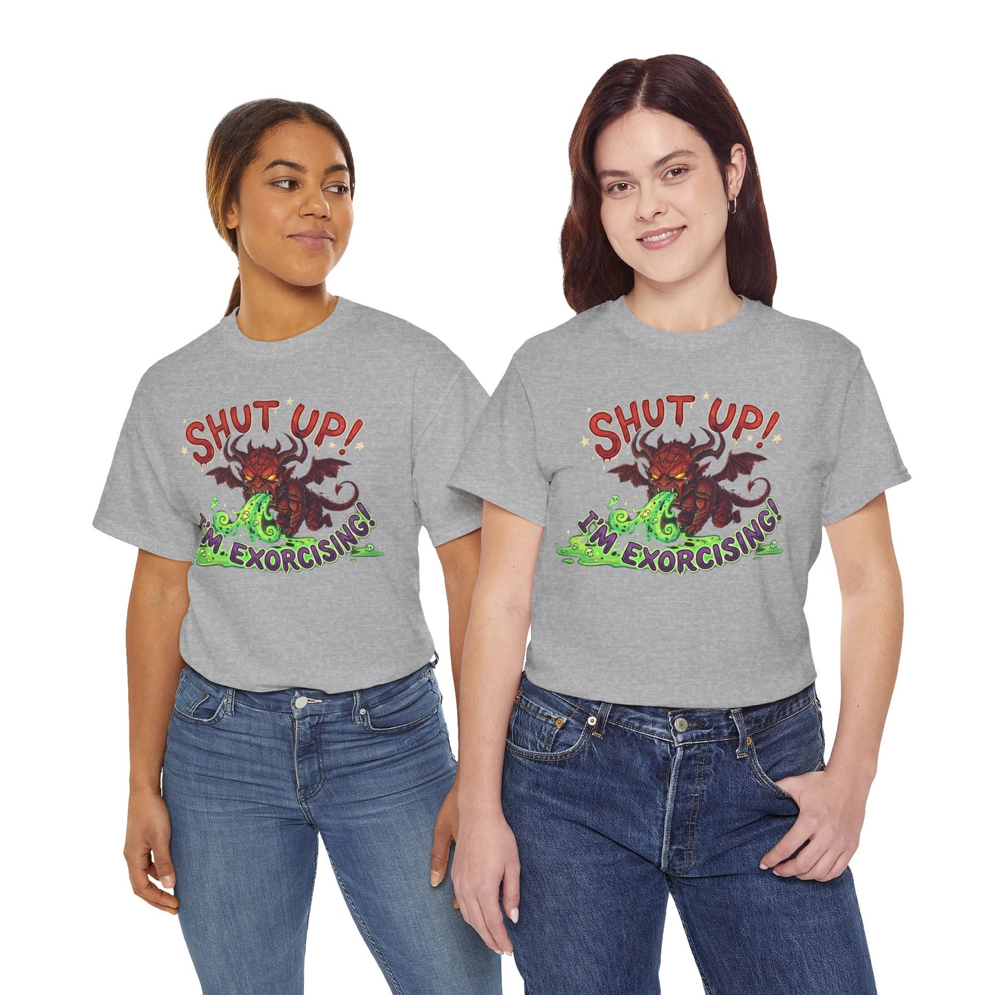 WeeGee GymCo Unisex Tee - Shut Up, I'm Exorcising!