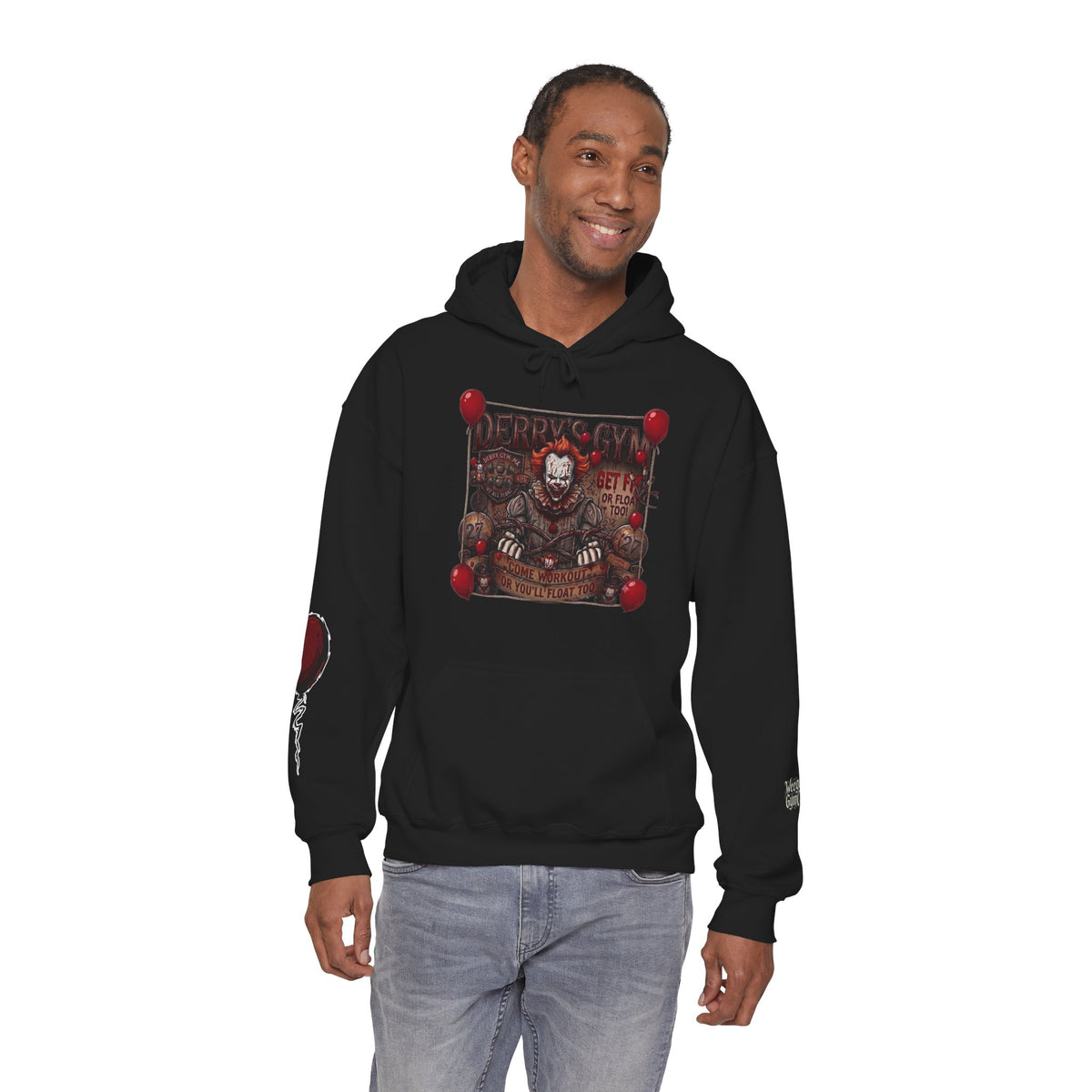 WeeGee GymCo Hoodie - Pennywise "You'll Float Too”
