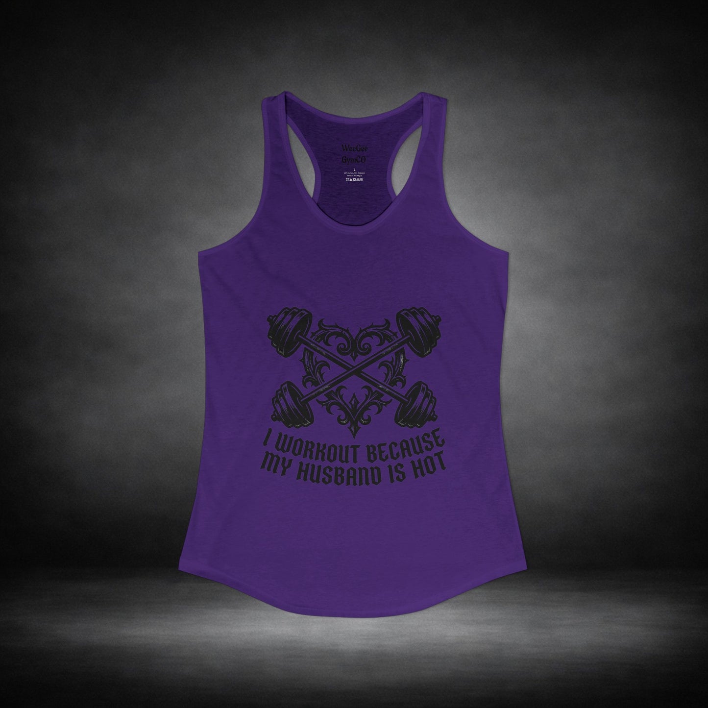 WeeGee GymCo Women's Racerback Tank - Hot Husband
