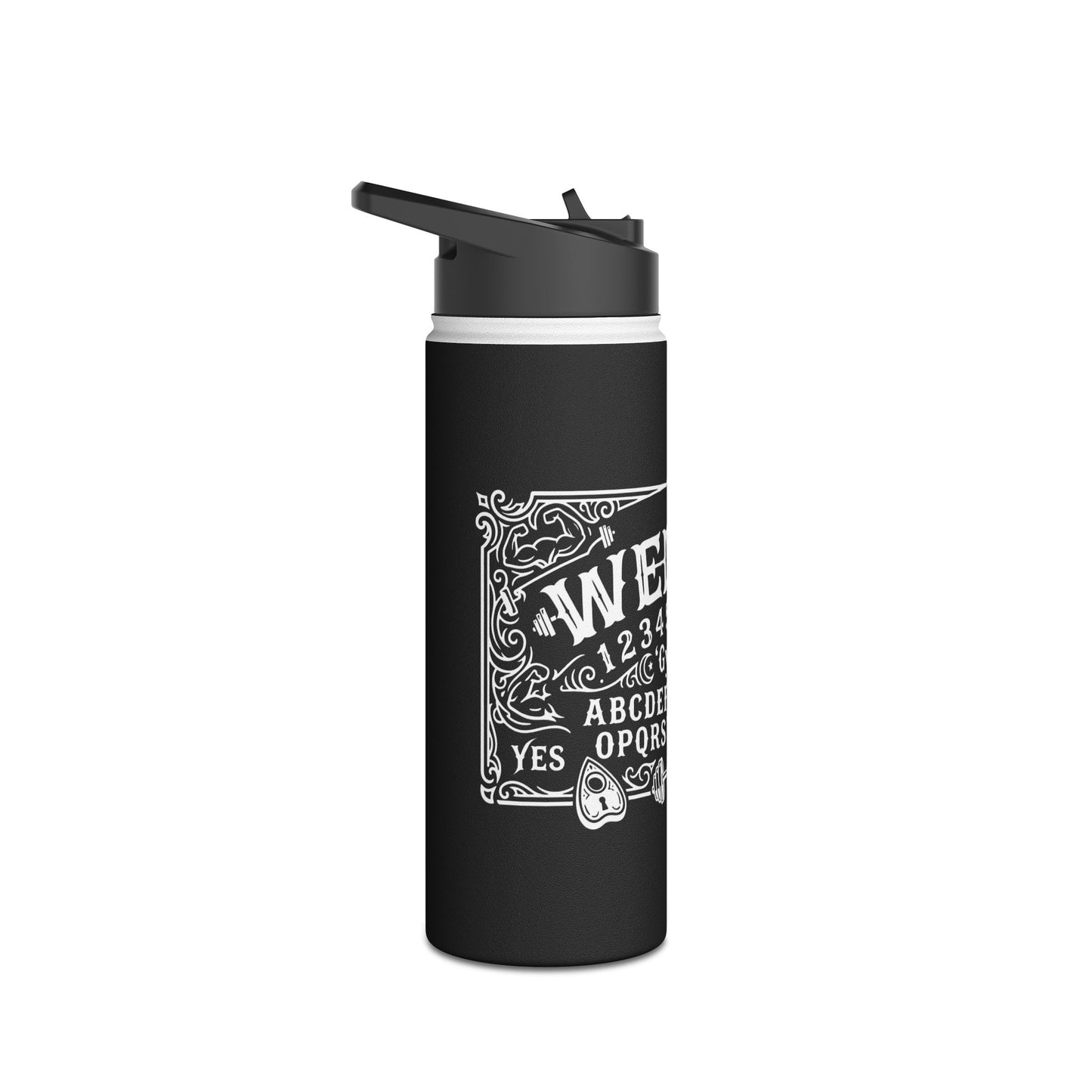 WeeGee GymCo Stainless Steel Water Bottle - Haunted Hydration Jug