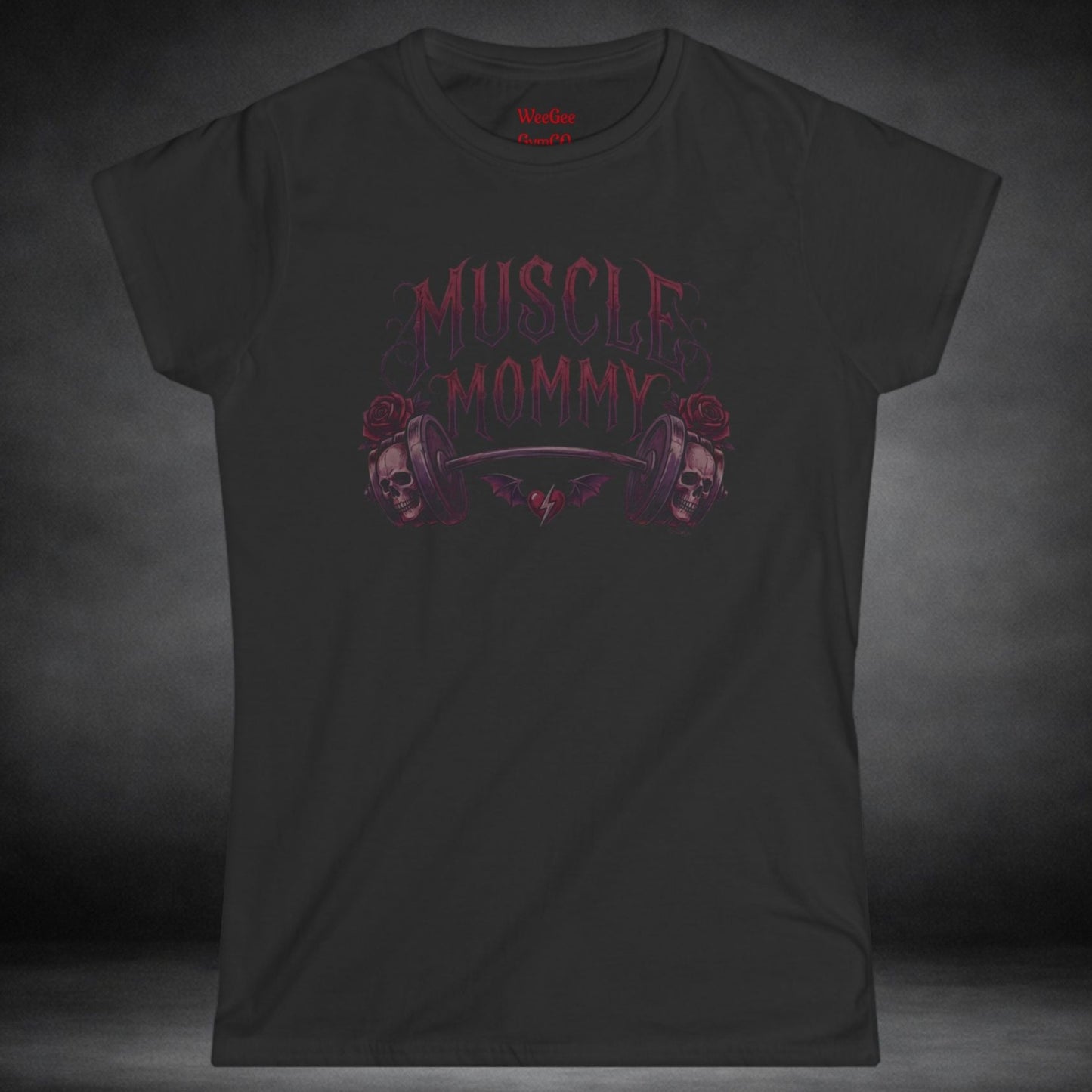 WeeGee GymCo Womens Tee -Muscle Mommy